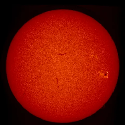 Image of Sun's chromosphere