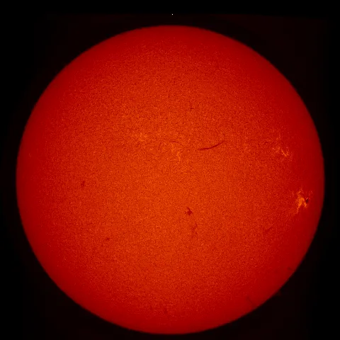 Image of Sun's chromosphere