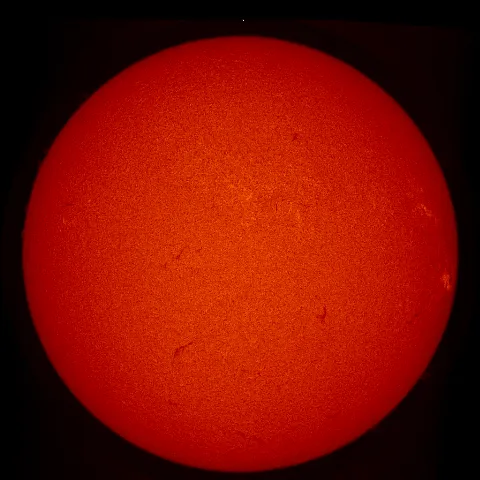 Image of Sun's chromosphere