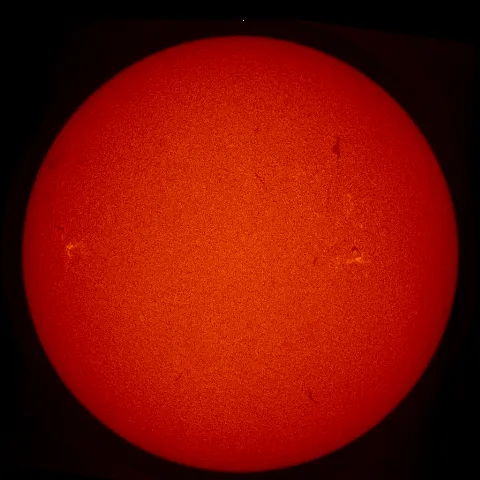 Image of Sun's chromosphere