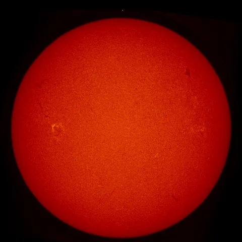 Image of Sun's chromosphere