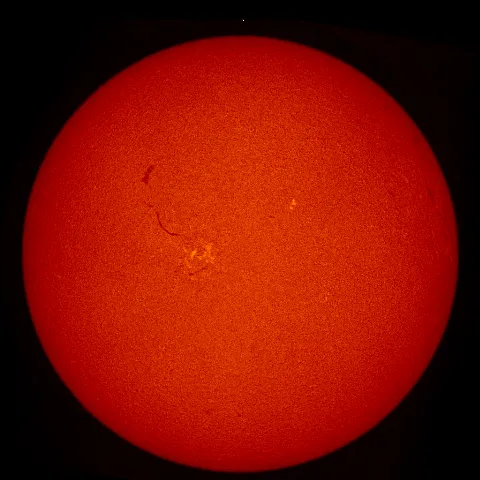 Image of Sun's chromosphere