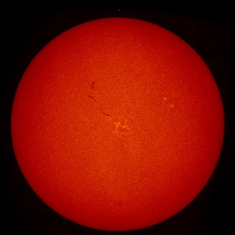 Image of Sun's chromosphere