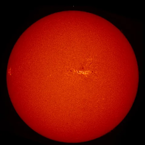 Image of Sun's chromosphere