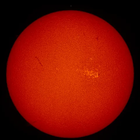 Image of Sun's chromosphere