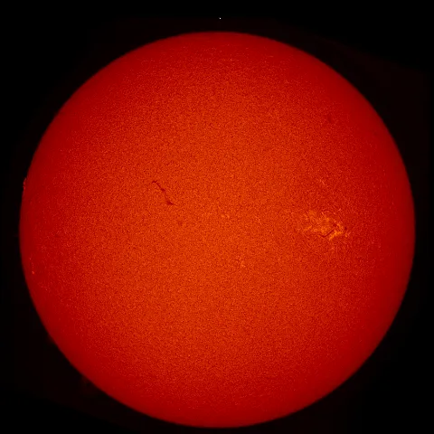 Image of Sun's chromosphere