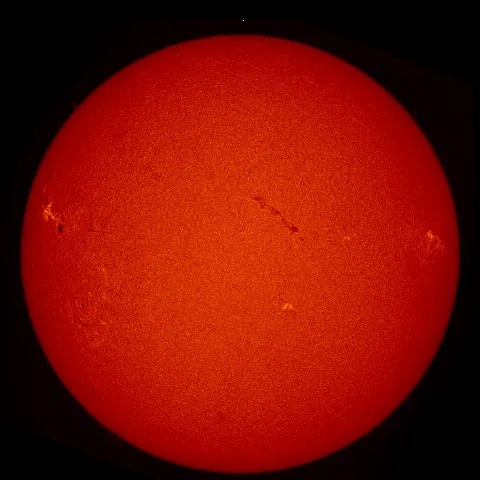 Image of Sun's chromosphere