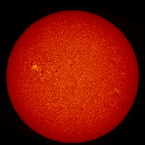 Image of Sun's chromosphere