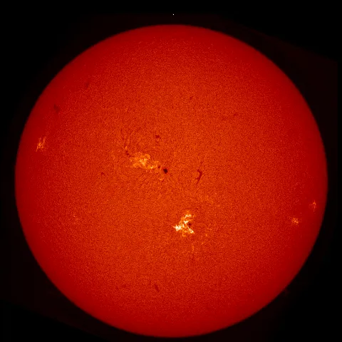 Image of Sun's chromosphere