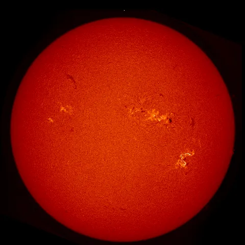 Image of Sun's chromosphere