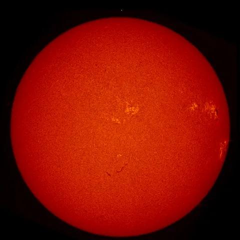 Image of Sun's chromosphere