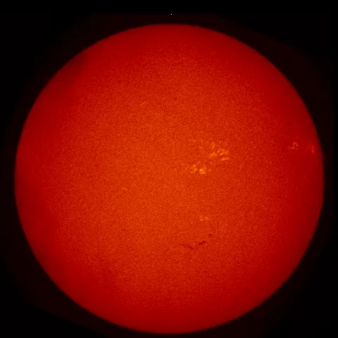 Image of Sun's chromosphere