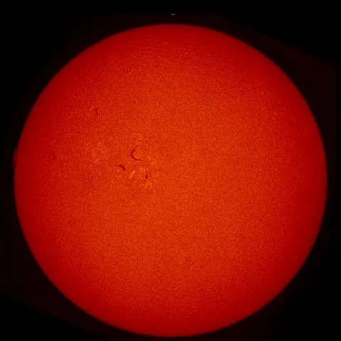 Image of Sun's chromosphere