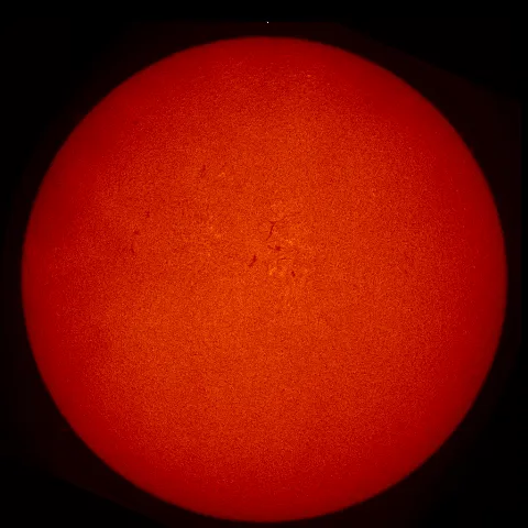 Image of Sun's chromosphere