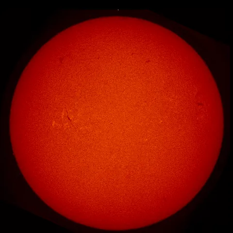 Image of Sun's chromosphere