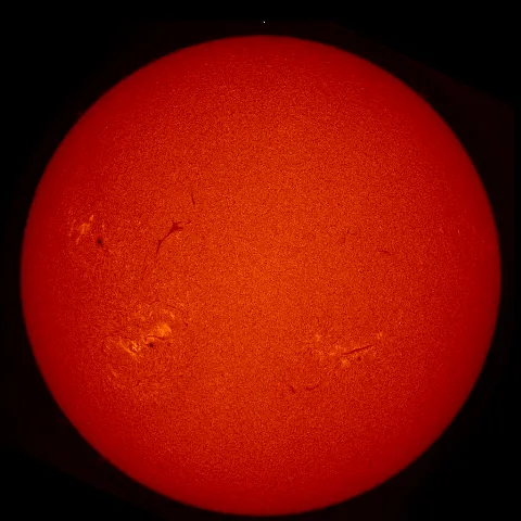 Image of Sun's chromosphere