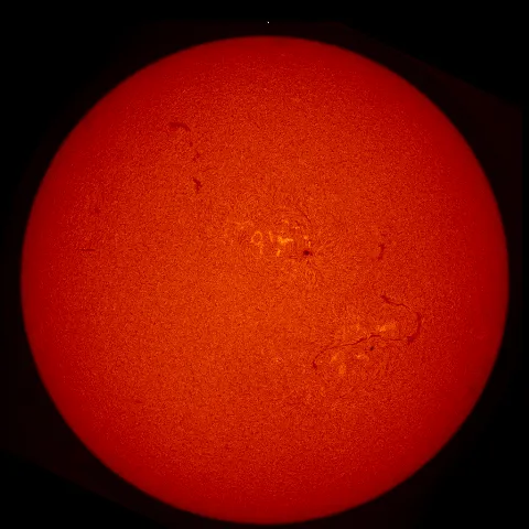 Image of Sun's chromosphere