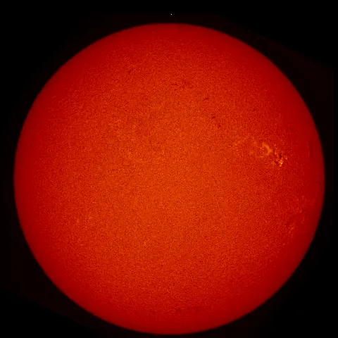 Image of Sun's chromosphere