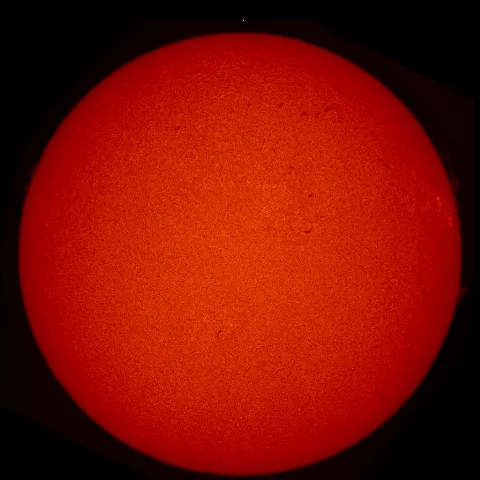 Image of Sun's chromosphere