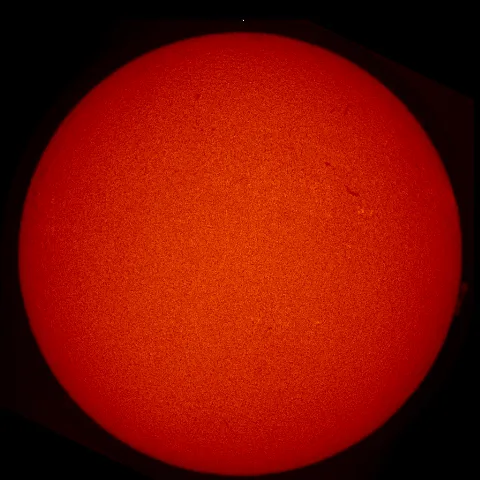 Image of Sun's chromosphere