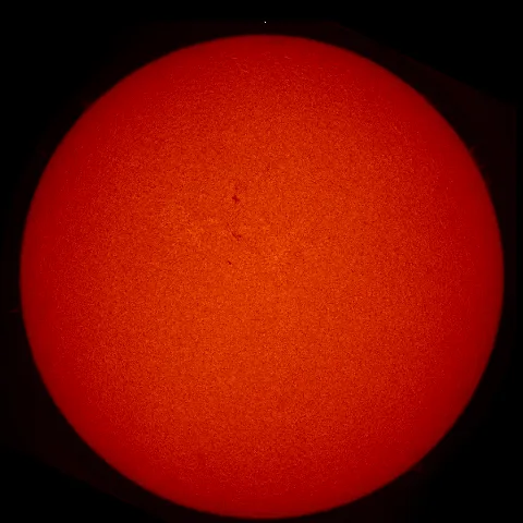 Image of Sun's chromosphere