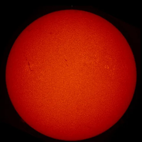 Image of Sun's chromosphere