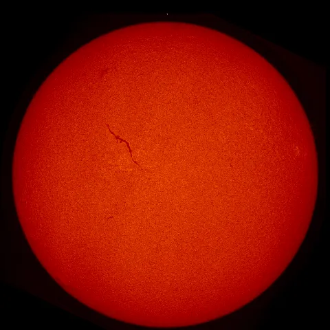 Image of Sun's chromosphere