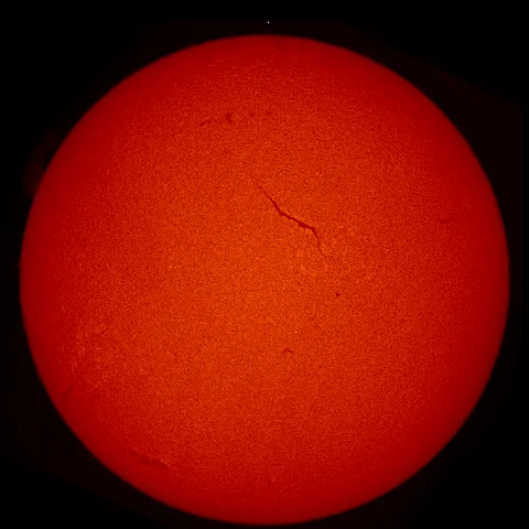 Image of Sun's chromosphere