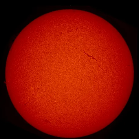 Image of Sun's chromosphere