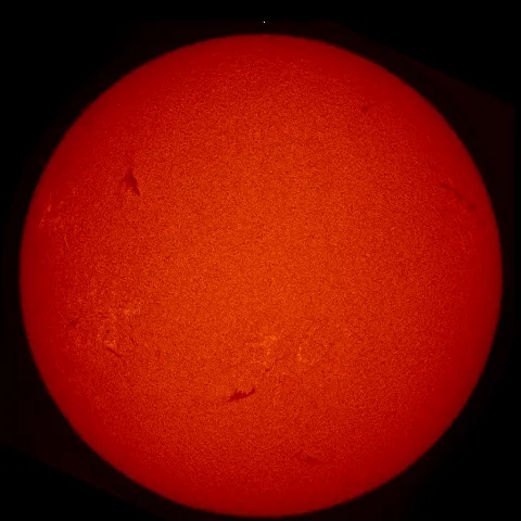 Image of Sun's chromosphere