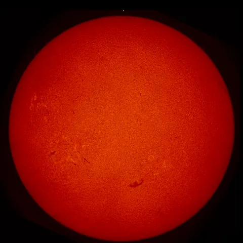 Image of Sun's chromosphere