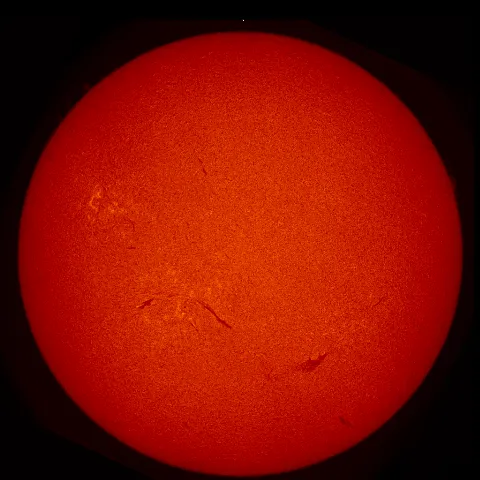 Image of Sun's chromosphere