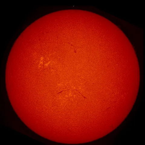 Image of Sun's chromosphere