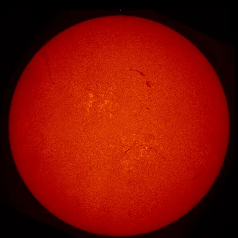 Image of Sun's chromosphere