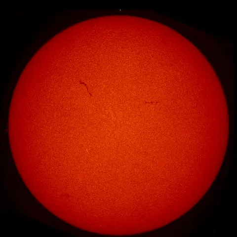 Image of Sun's chromosphere