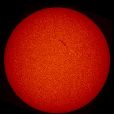 Image of Sun's chromosphere