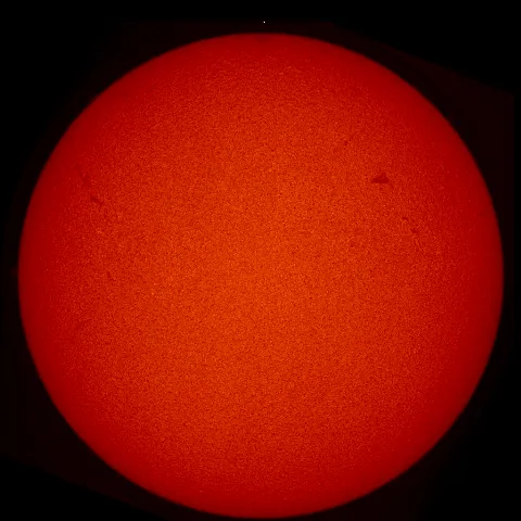 Image of Sun's chromosphere