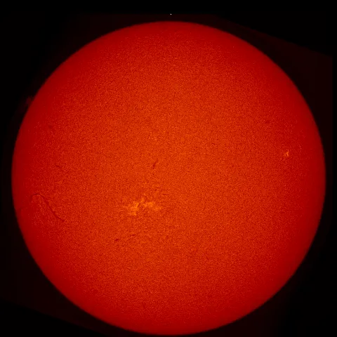 Image of Sun's chromosphere