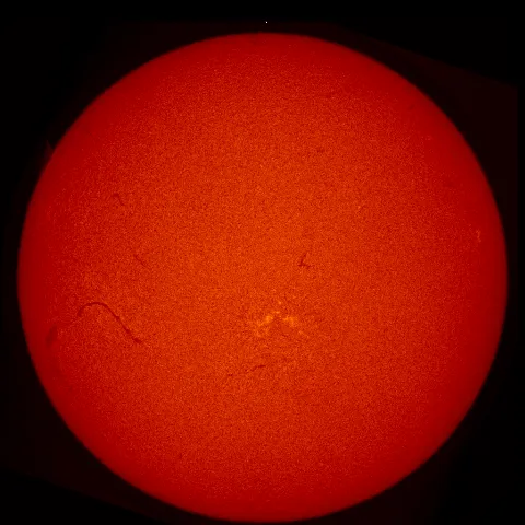 Image of Sun's chromosphere