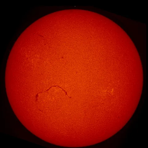 Image of Sun's chromosphere