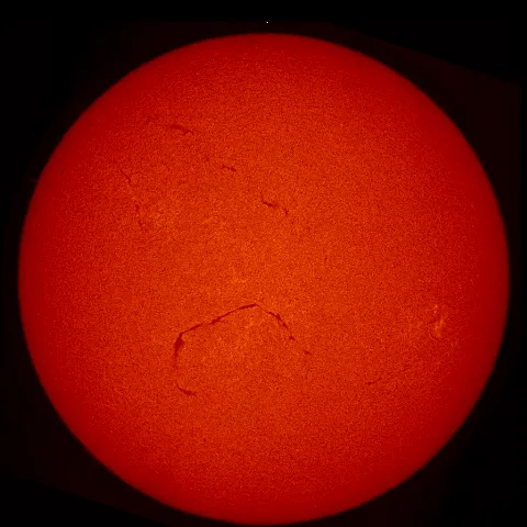 Image of Sun's chromosphere