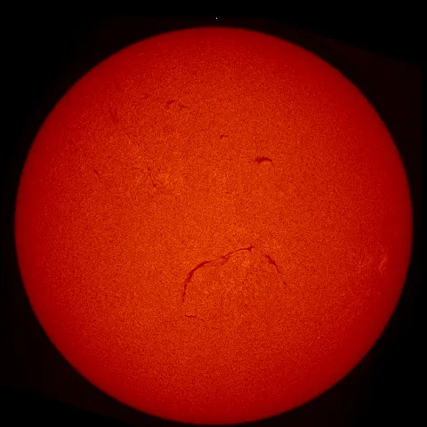 Image of Sun's chromosphere