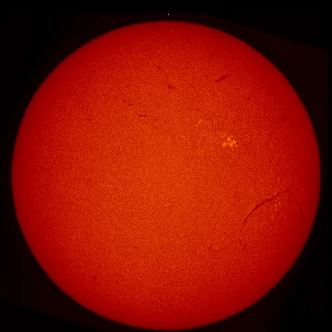 Image of Sun's chromosphere