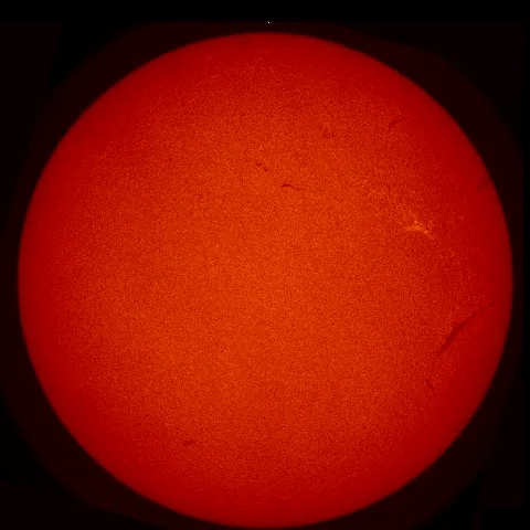 Image of Sun's chromosphere