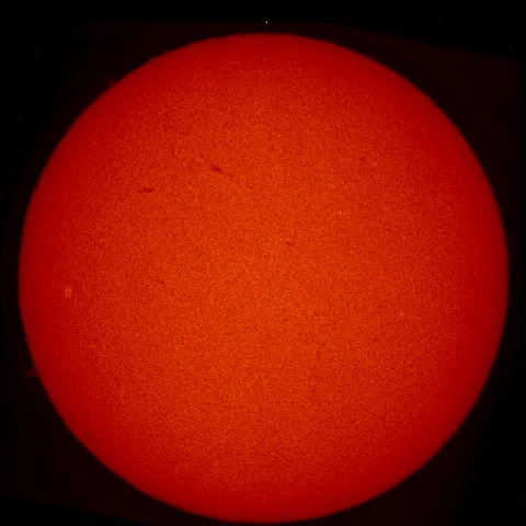 Image of Sun's chromosphere