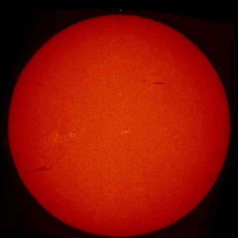 Image of Sun's chromosphere