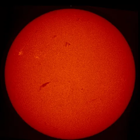 Image of Sun's chromosphere