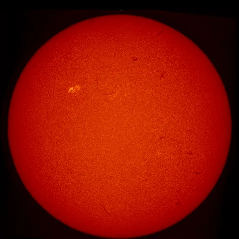 Image of Sun's chromosphere