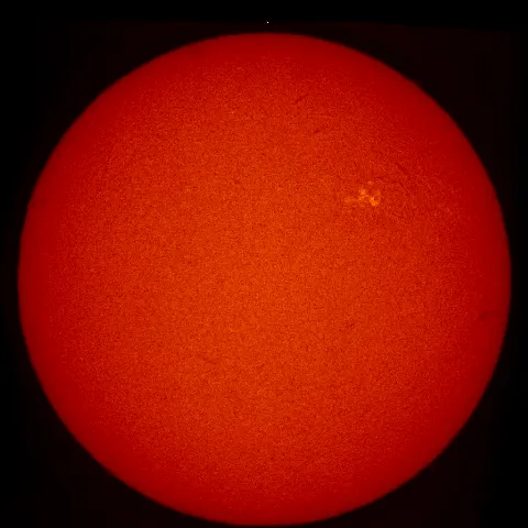 Image of Sun's chromosphere