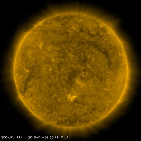 Image of Sun's corona